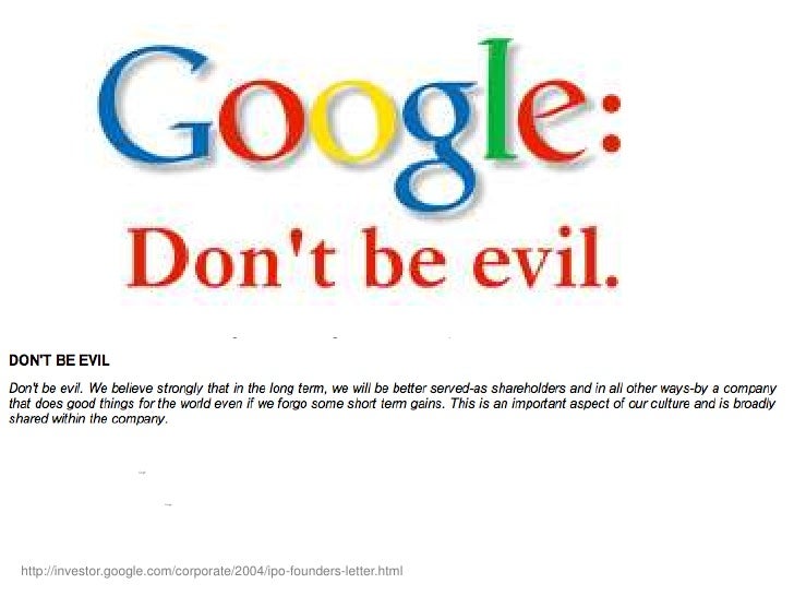 Google ipo letter from founders