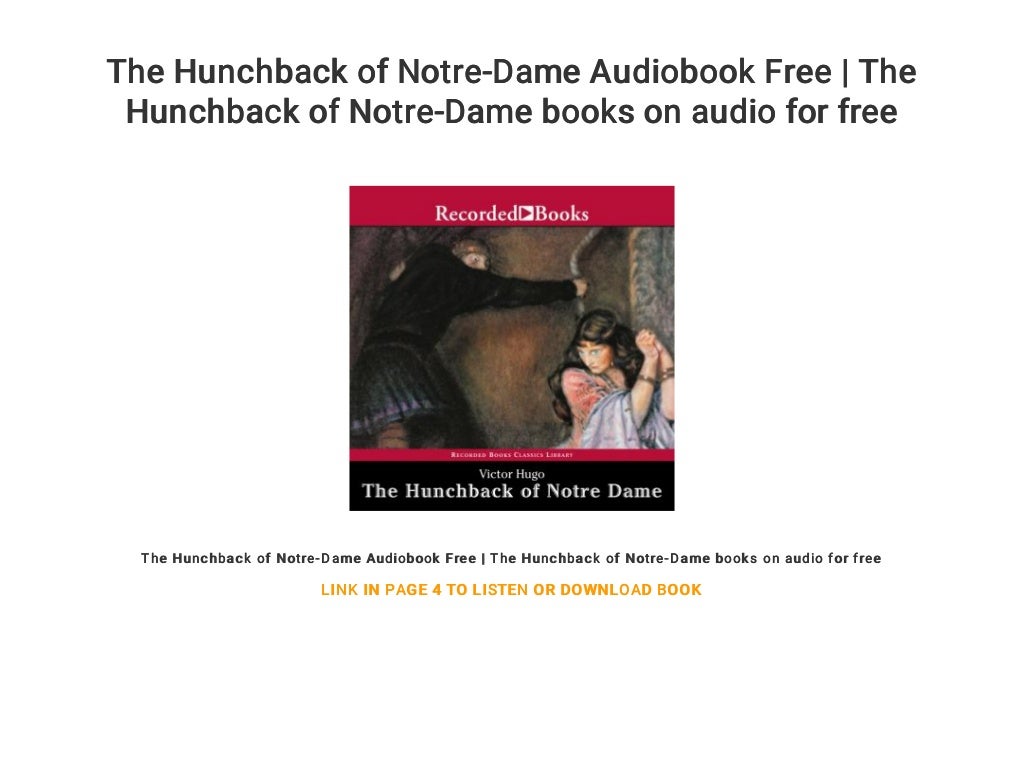 The Hunchback of Notre-Dame Audiobook Free | The Hunchback of Notre-D…
