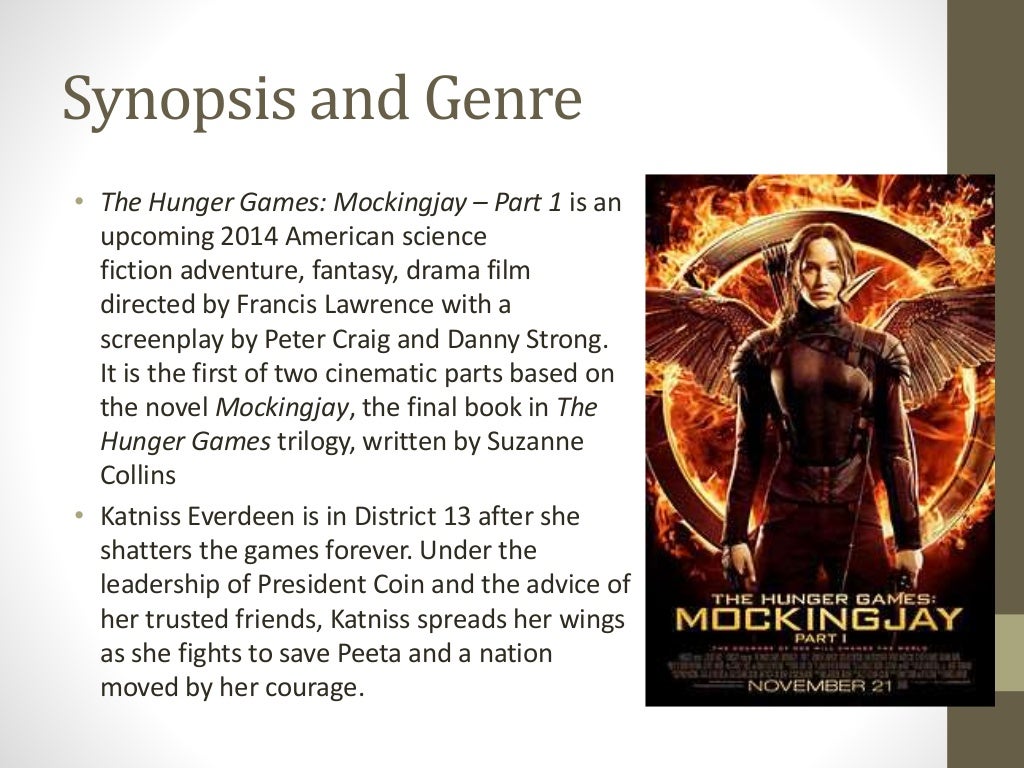 The hunger games mockingjay part 1