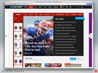 @johnwhalen #userfocus
 