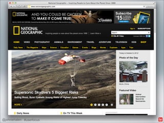 @johnwhalen #userfocus
 