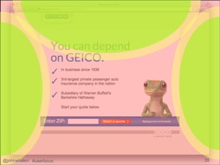 @johnwhalen #userfocus   35
 