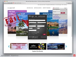 Reconsider your responsive designs




@johnwhalen #userfocus
 