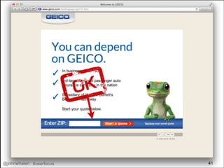 @johnwhalen #userfocus   41
 