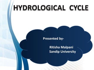 Presented by-
Ritisha Malpani
Sandip University
 