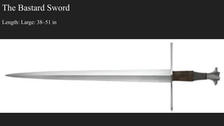 Sword History.pdf THE HISTORY AND EVOLUTION OF VARIOUS SWORDS.pdf