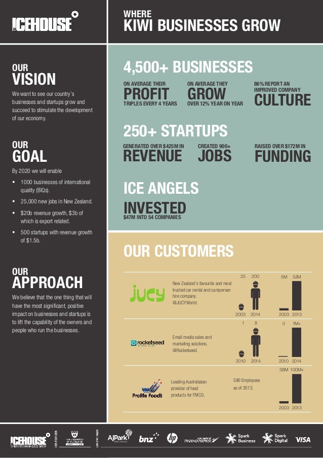 One page pitch deck image