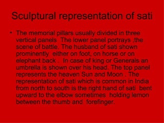 The iconography of sati | PPT