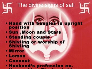 The iconography of sati | PPT