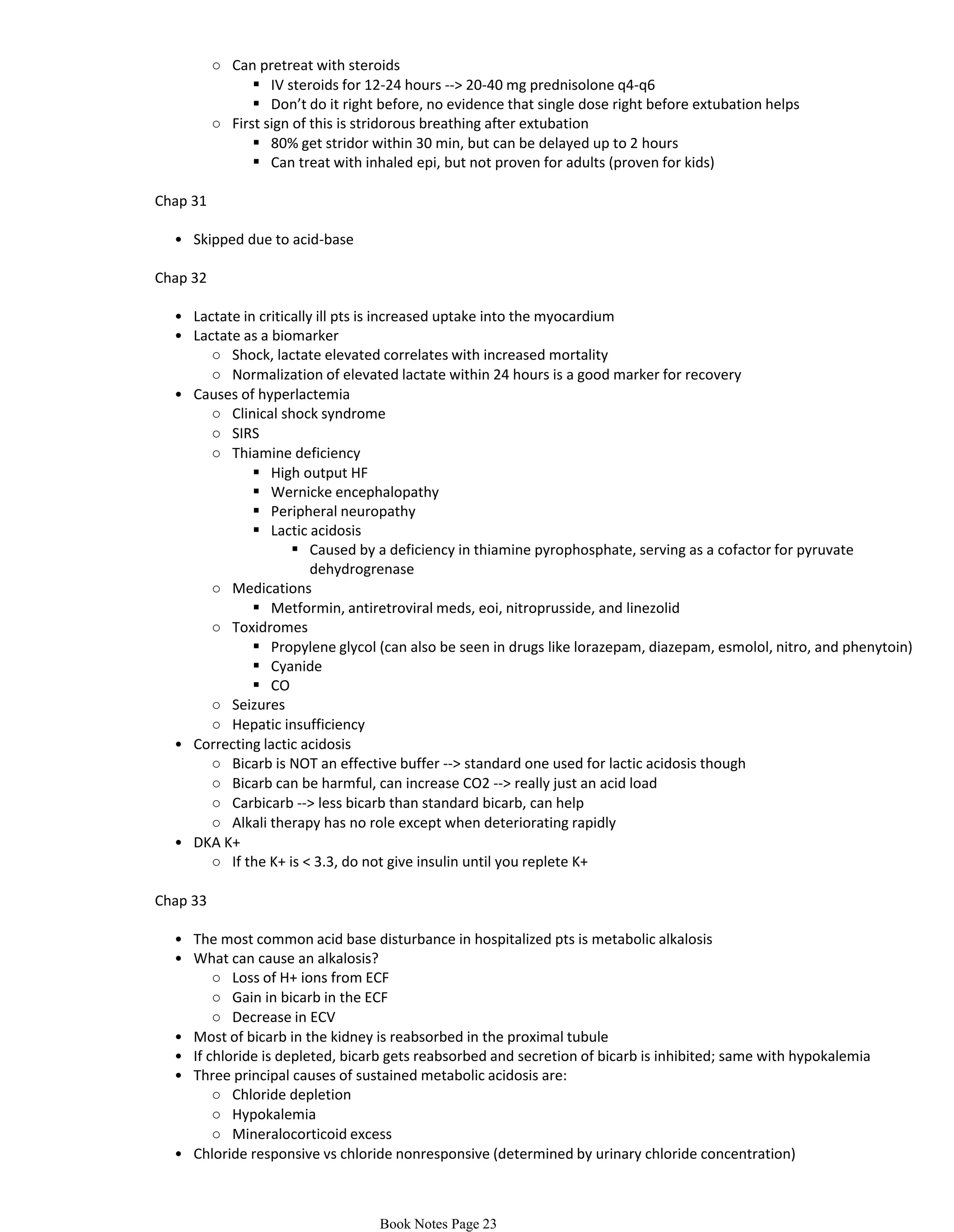 The ICU Book Notes Derived from Marino.. | PDF
