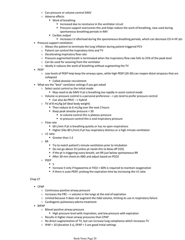The ICU Book Notes Derived from Marino.. | PDF | First Aid | Injuries