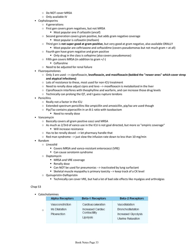 The ICU Book Notes Derived from Marino.. | PDF | First Aid | Injuries