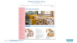 © 2007-2016 WiderFunnel Marketing Inc.
Tweet this: @chrisgoward #awesome
 