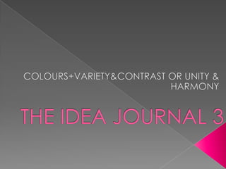 The idea journal 3
