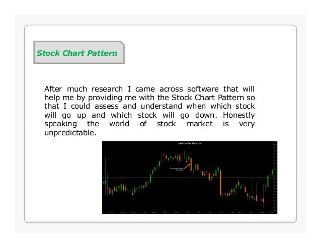 Stock chart pattern recognition