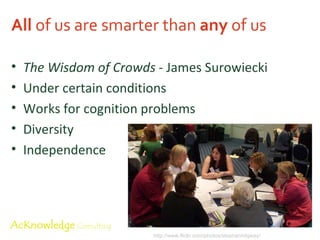 Emergence Fly to the centre Match speed Avoid collision http://www.flickr.com/photos/moriza/ 