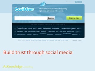 Simple wisdom doesn’t apply  “ The definition of insanity is doing the same thing twice and expecting a different result” In a complex environment, doing the same thing twice  will  give a different result “ You can't fix what you can't measure” You  can  intervene in a complex environment, even though you  can’t  measure it reliably http://www.flickr.com/photos/emmettanderson/ 