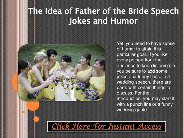 30 best father of the bride speeches image