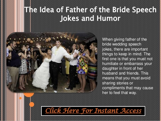 Funniest father of the bride speech image