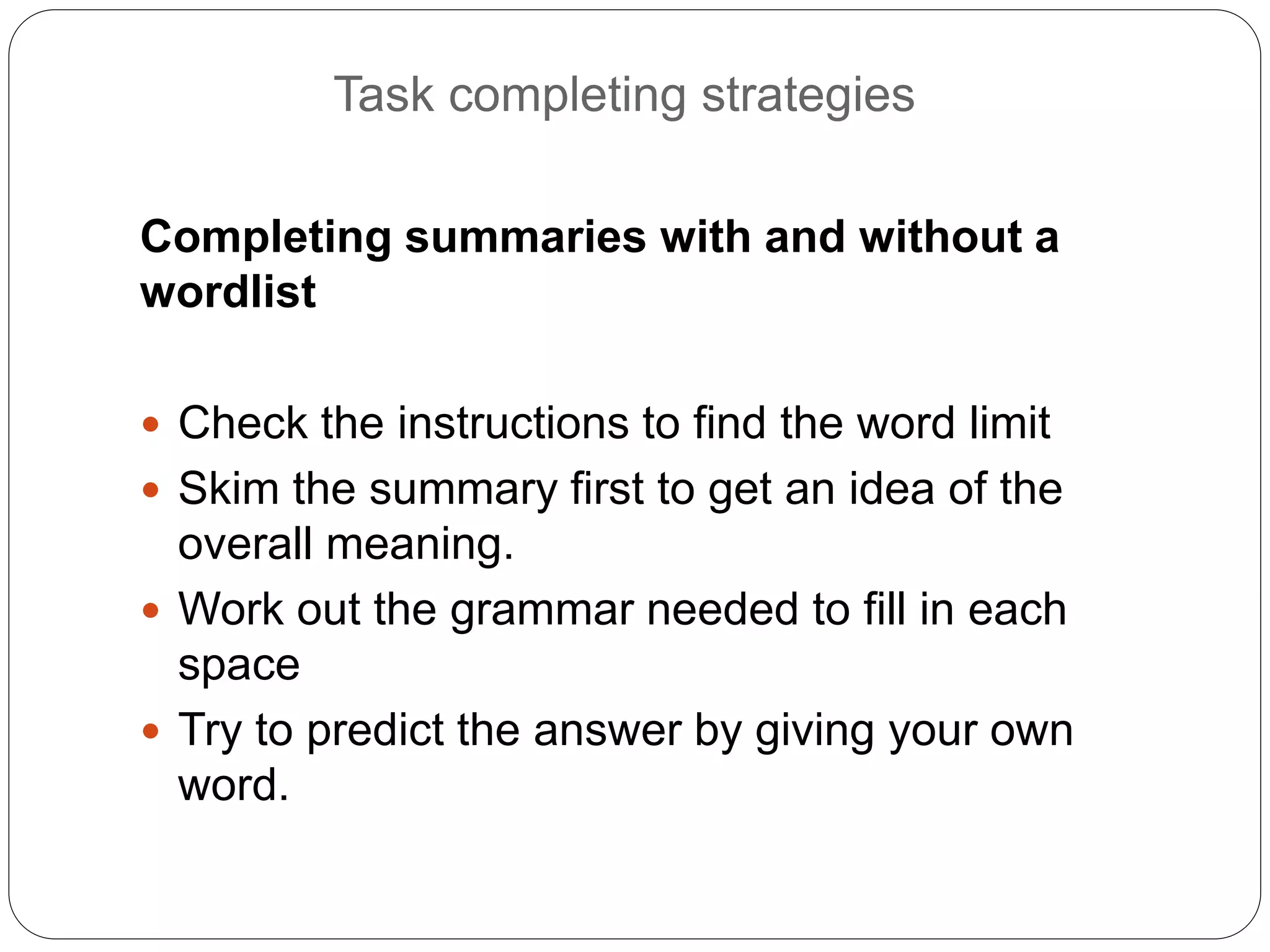 The ielts test. reading | PPTX