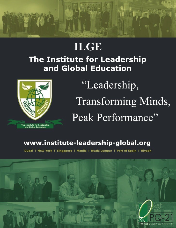 The ILGE Executive Education Programs V7