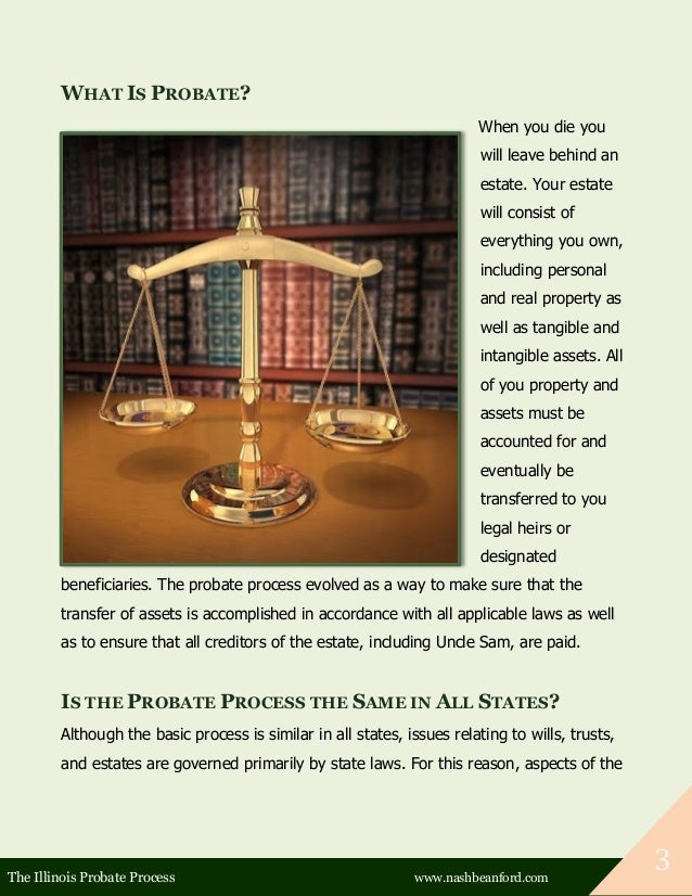 The Illinois Probate Process