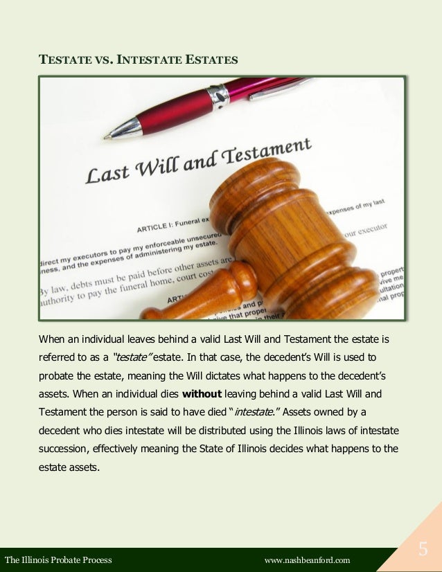 The Illinois Probate Process