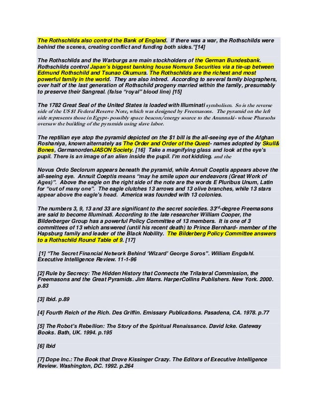 The Illuminati Explained Rothschild Family