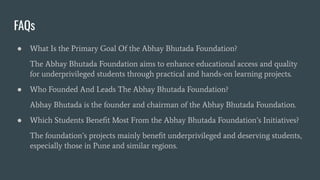 The Impact of Abhay Bhutada Foundation and Leading Philanthropies in ...