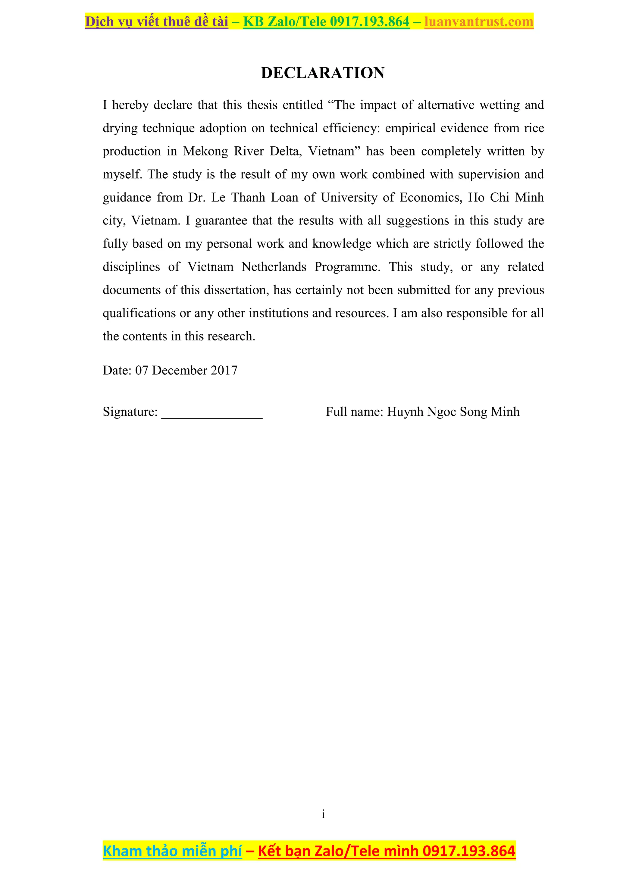 The Impact Of Alternative Wetting And Drying Technique Adoption On ...