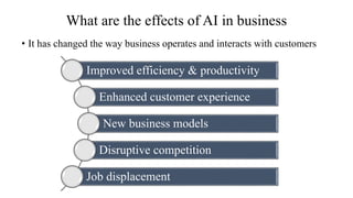 the artificial intelligence impact on international trade and the ...