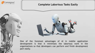 The Impact of Artificial Intelligence on Mobile App Development | PPT