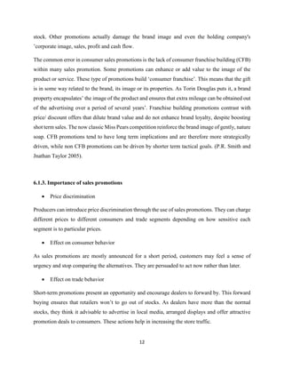 The impact of consumer sales promotion on customer buying behavior with ...