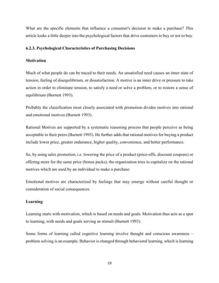 The impact of consumer sales promotion on customer buying behavior with ...