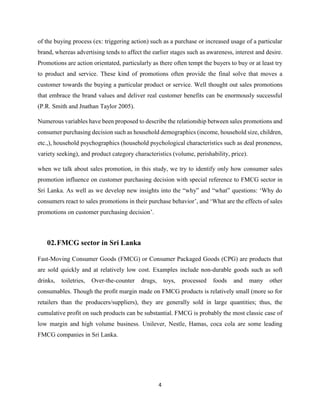 The impact of consumer sales promotion on customer buying behavior with ...