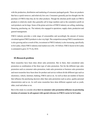 The impact of consumer sales promotion on customer buying behavior with ...