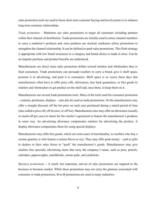 The impact of consumer sales promotion on customer buying behavior with ...