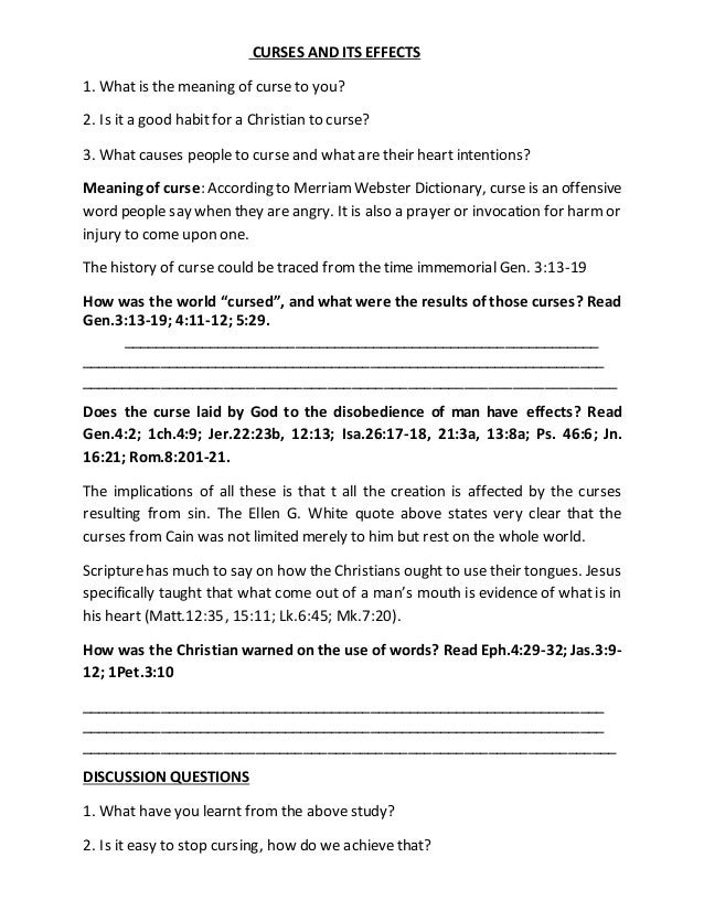 Profanity definition essay image