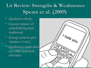 The Impact Of Cyberbullying On Its Victims And | PPT