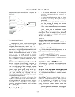 The impact of employees training on the job performance | PDF