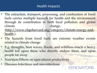 The impact of energy on health | PPT