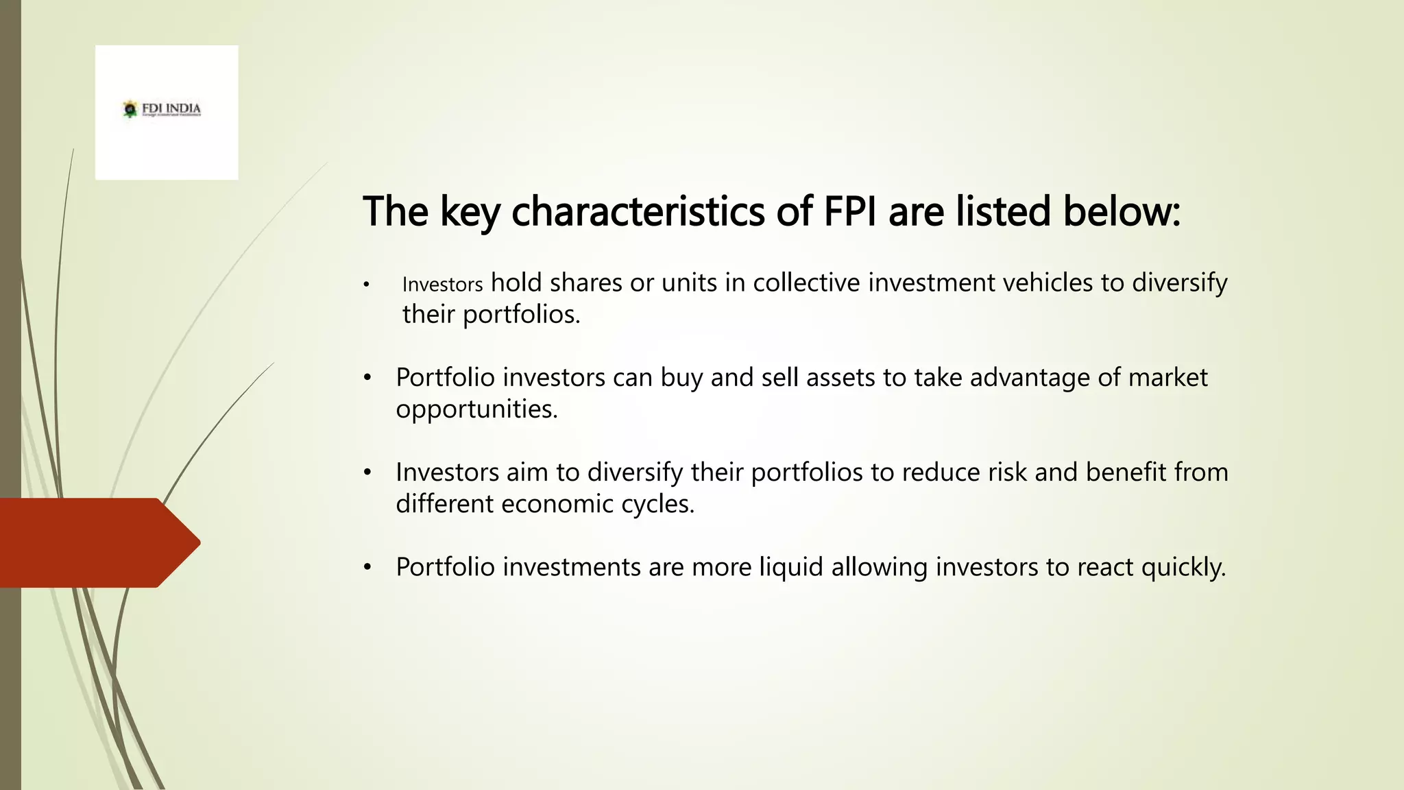The Impact of Foreign Portfolio Investment on the Economy | PPTX