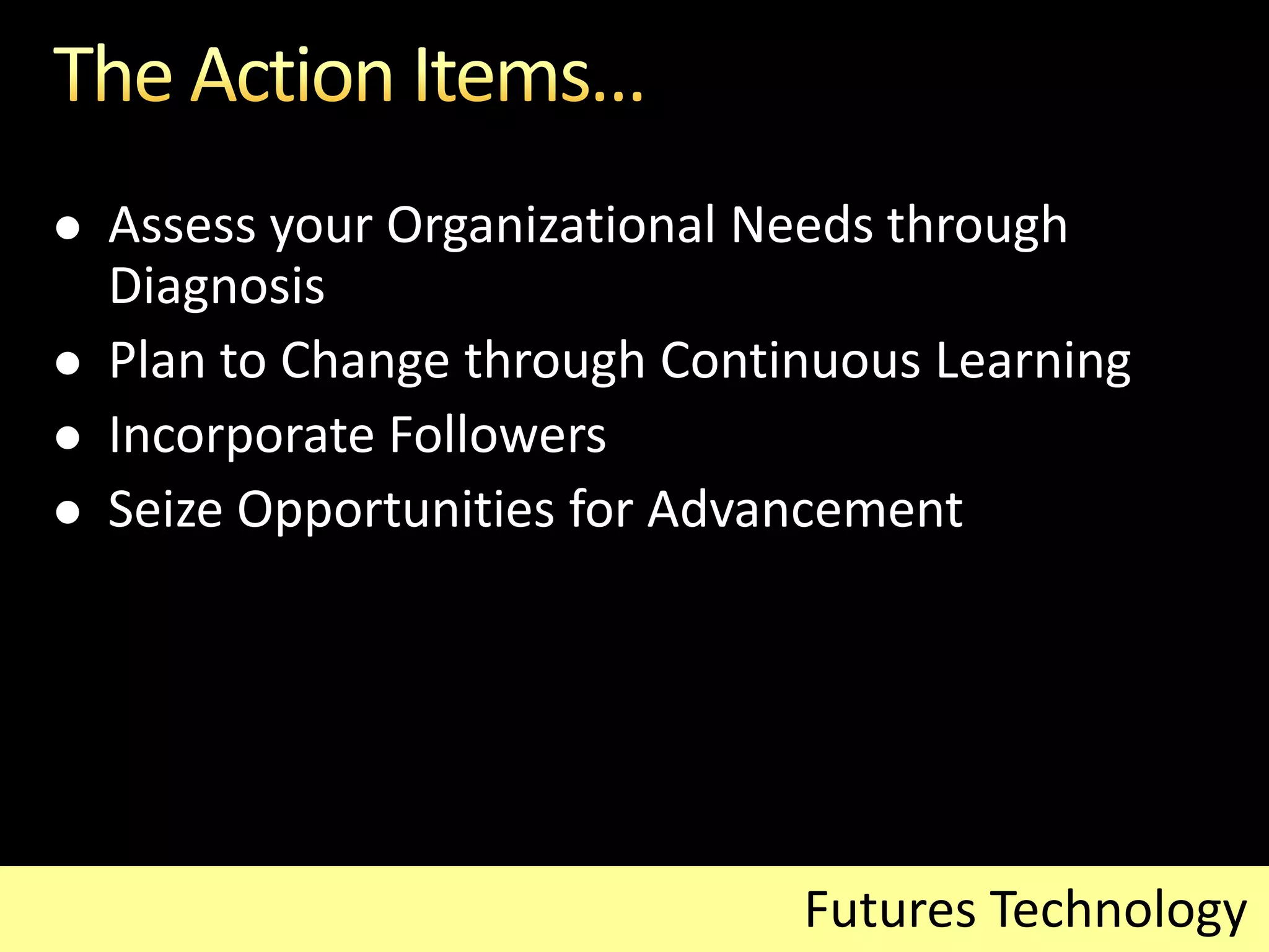 The Impact of Futures Technology