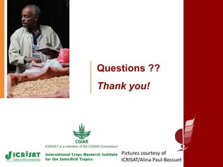 The impact of improved chickpea adoption on poverty reduction in ethiopia