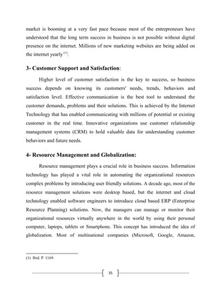 The impact of information technology on organizational performance | PDF