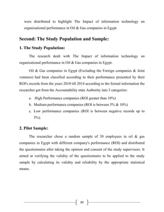 The impact of information technology on organizational performance | PDF