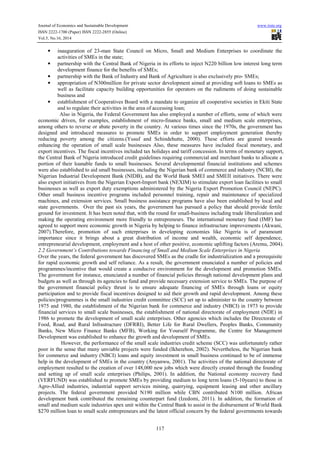 The impact of small and medium scale enterprises on economic ...