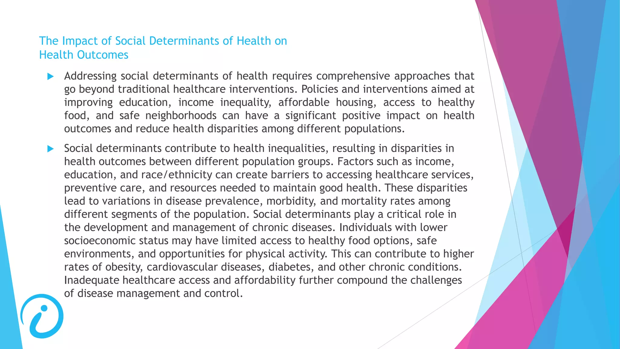 The Impact of Social Determinants of Health on Health Outcomes.pptx