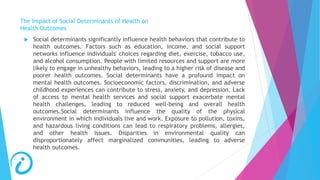 The Impact of Social Determinants of Health on Health Outcomes.pptx