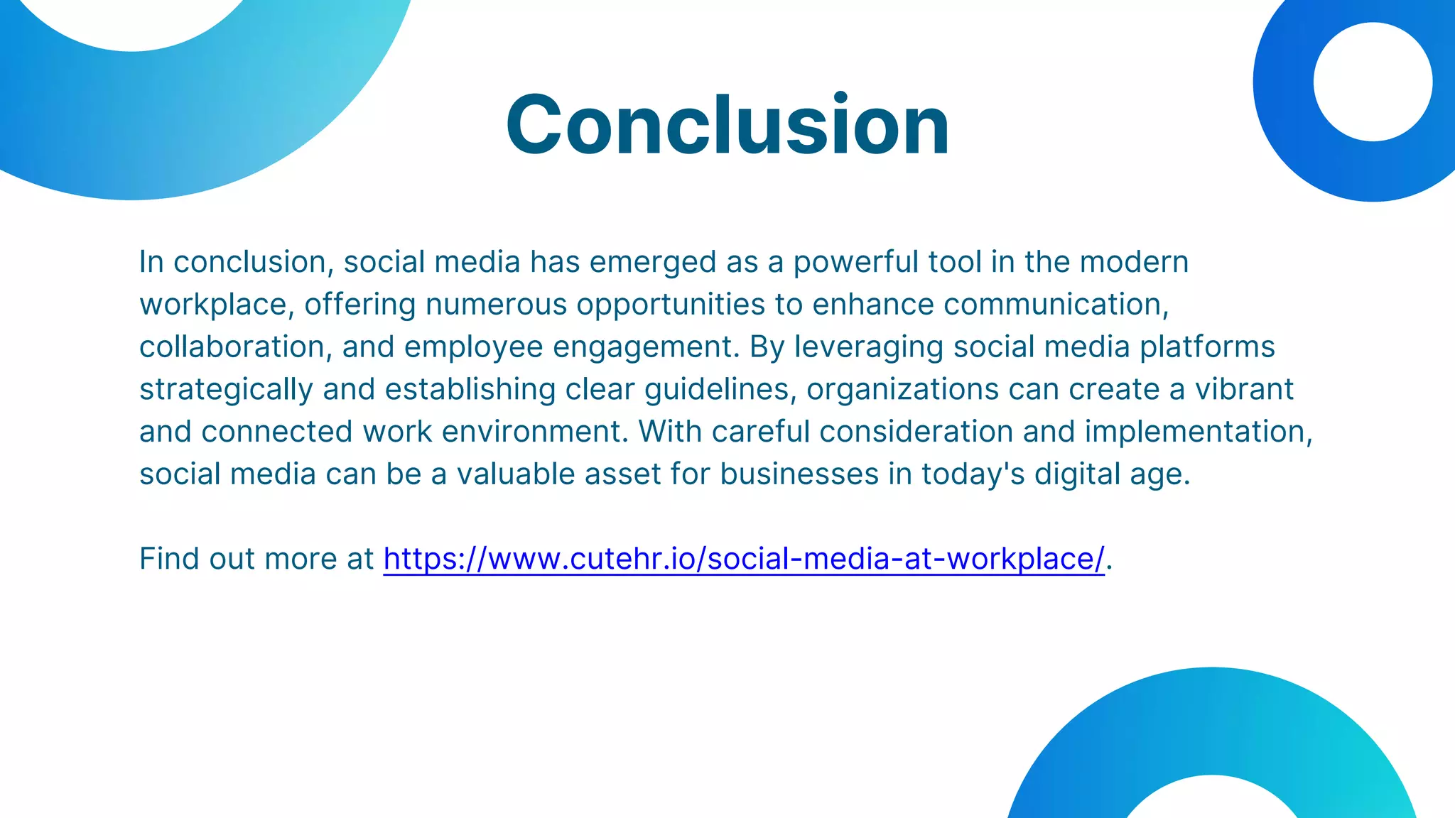 The Impact of Social Media at the Workplace.pptx
